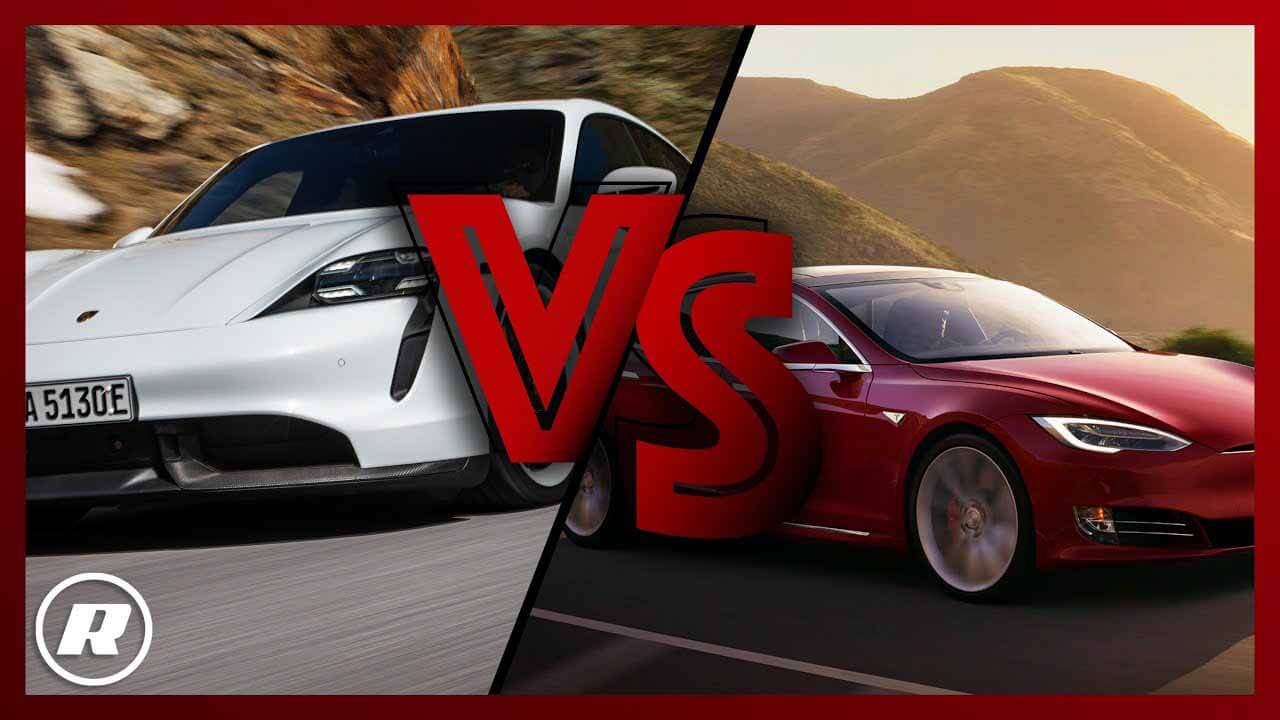 Сравнение Tesla Model S и Porsche Taycan окончательно ударило по голове