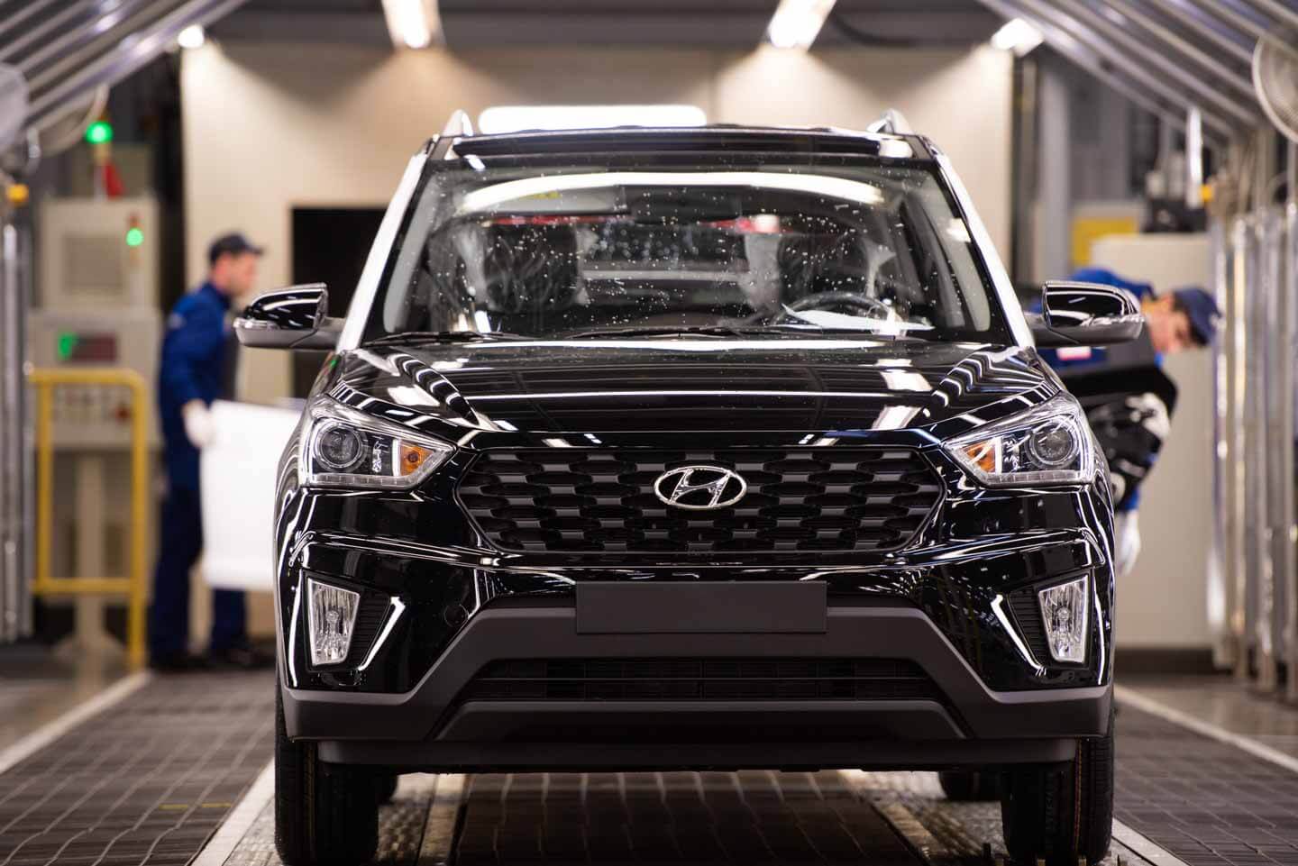 Завод Hyundai в Санкт-Петербурге продолжит работу в две смены