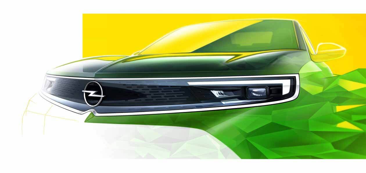 Opel показал тизер-образ нового Opel Mokka