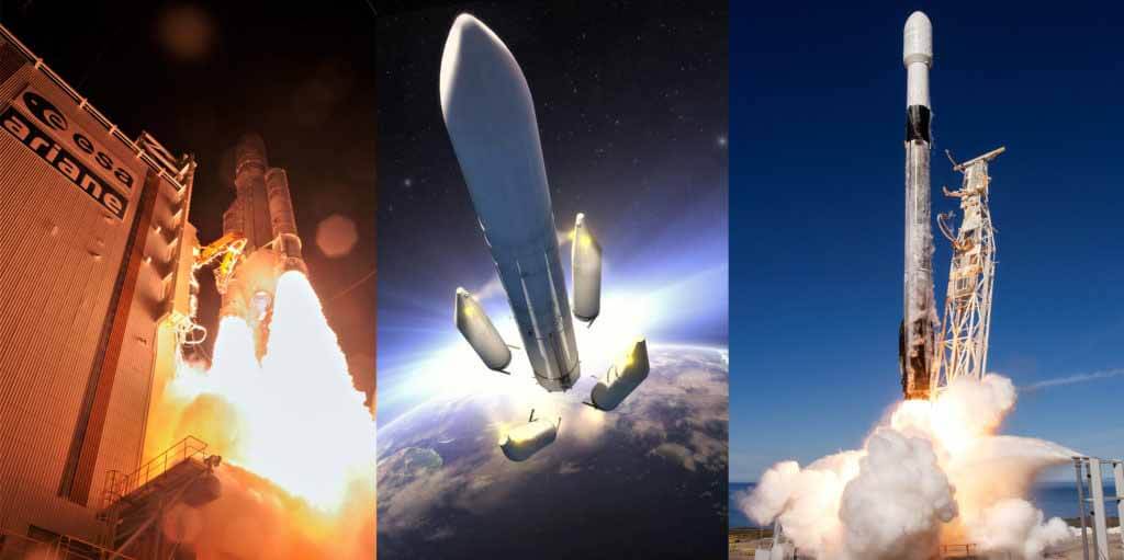 Многоразовые ракеты «Сокол» SpaceX заставляют Европу думать на два шага впереди