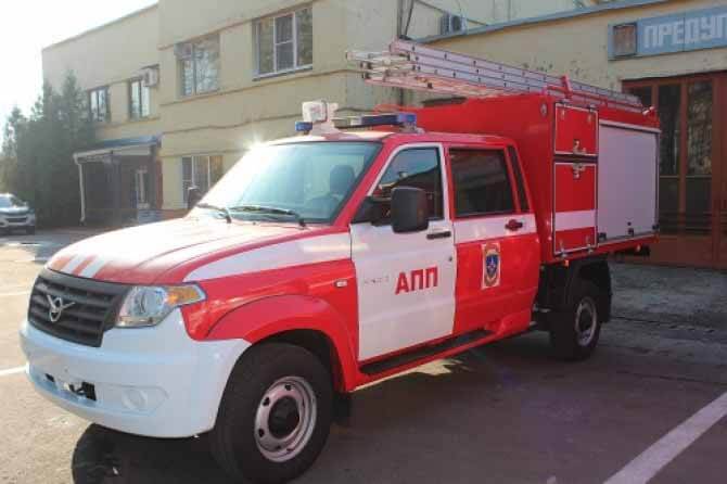 УАЗ «Профи» получил новую специальную версию для пожарной службы