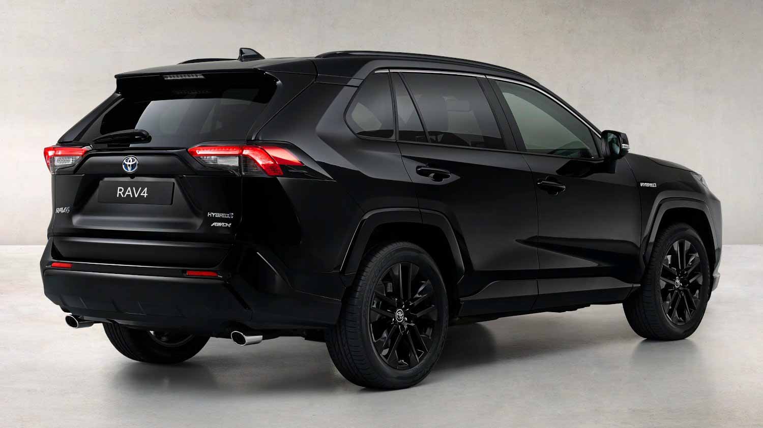 Toyota rav4 2020 черный
