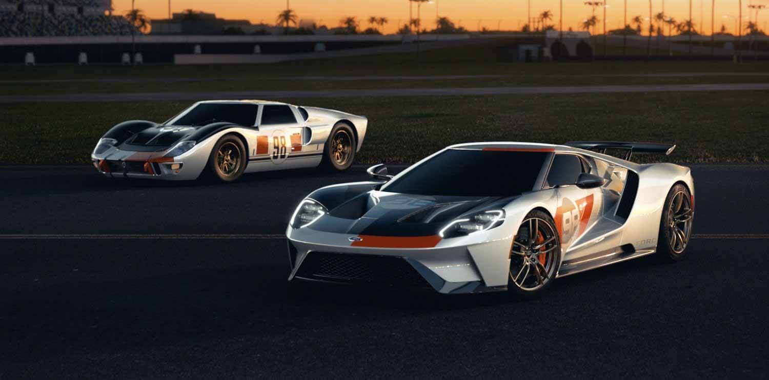 Ford вспомнил о победе в марафоне со специальным GT40