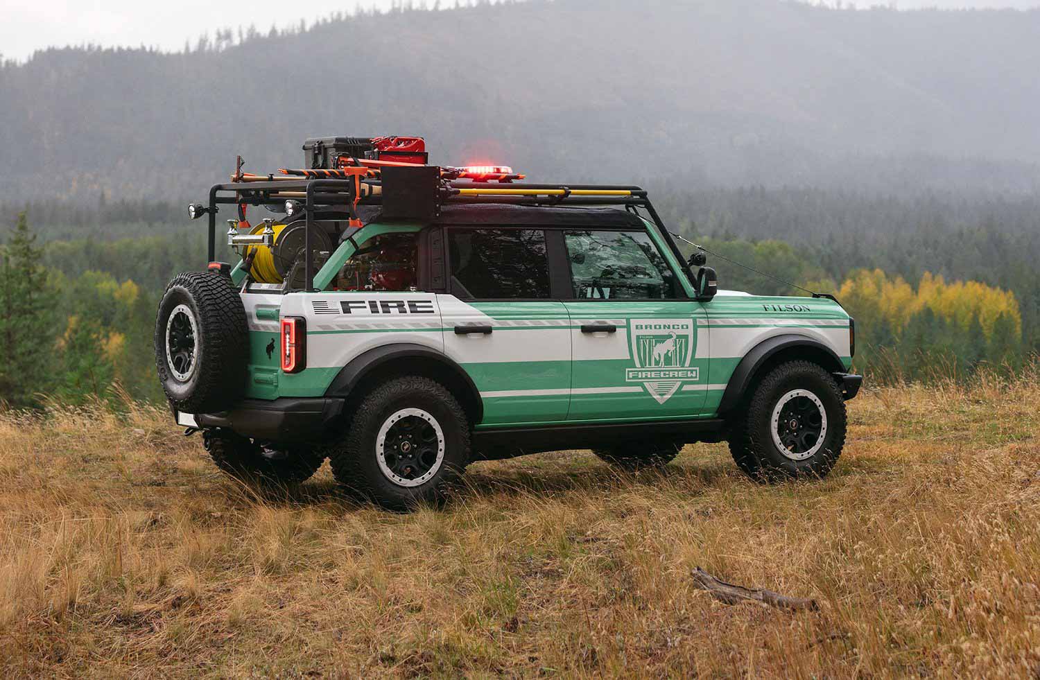 Ford Bronco + Filson Wildland Fire Rig