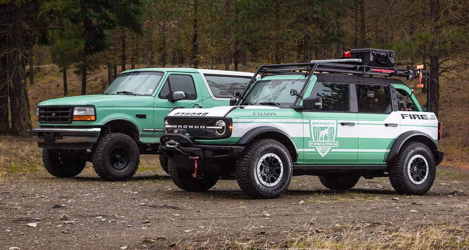 Внедорожник Ford Bronco отправлен на спасение лесов