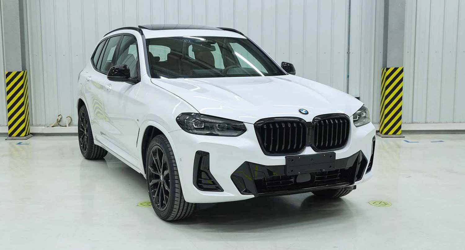 Обновленный BMW X3 представлен в Китае