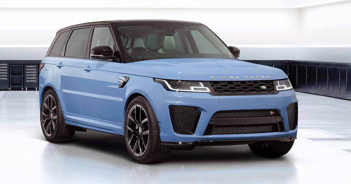В России появится Range Rover Sport, окрашенный краской с частицами стекла