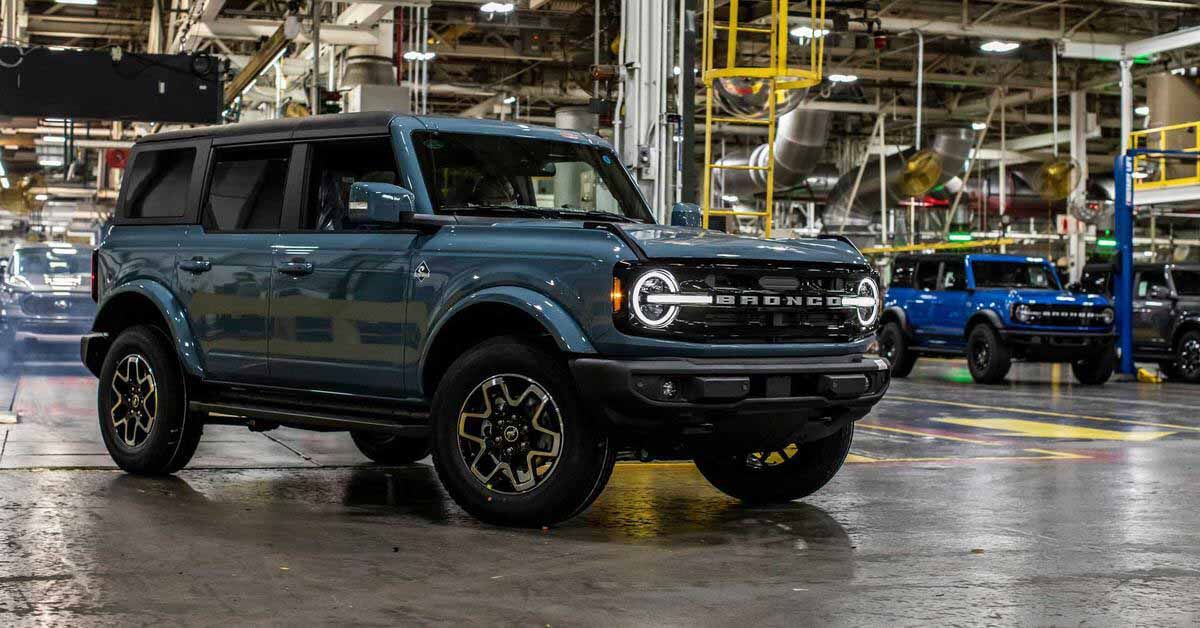 Ford перестает принимать онлайн-заказы на Bronco