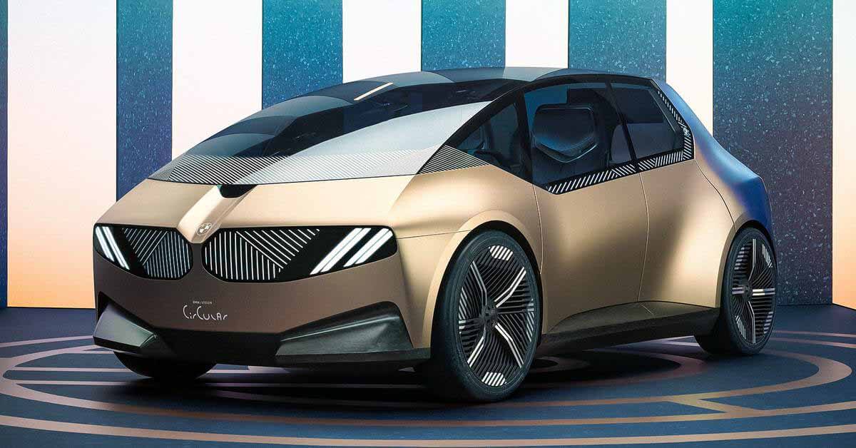 BMW показала электромобиль, полностью сделанный из переработанных материалов