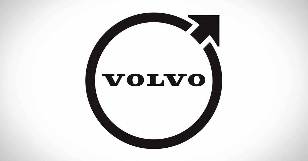 Volvo показала новый логотип.  Теперь плоско