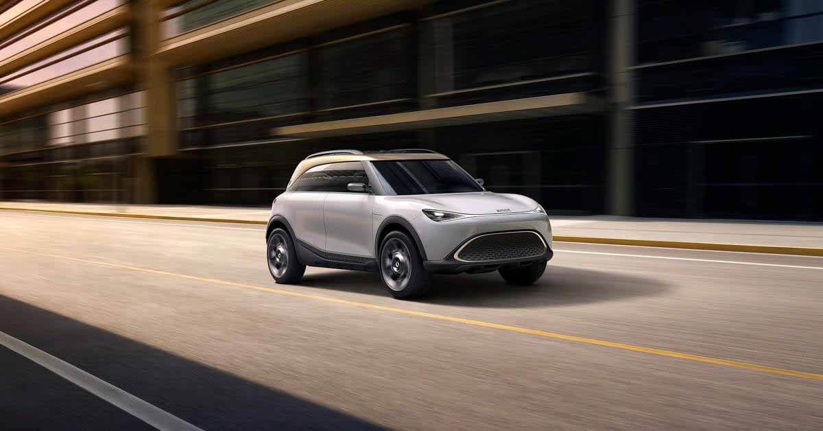 Smart готовится к запуску своего крупнейшего автомобиля за пределами Китая