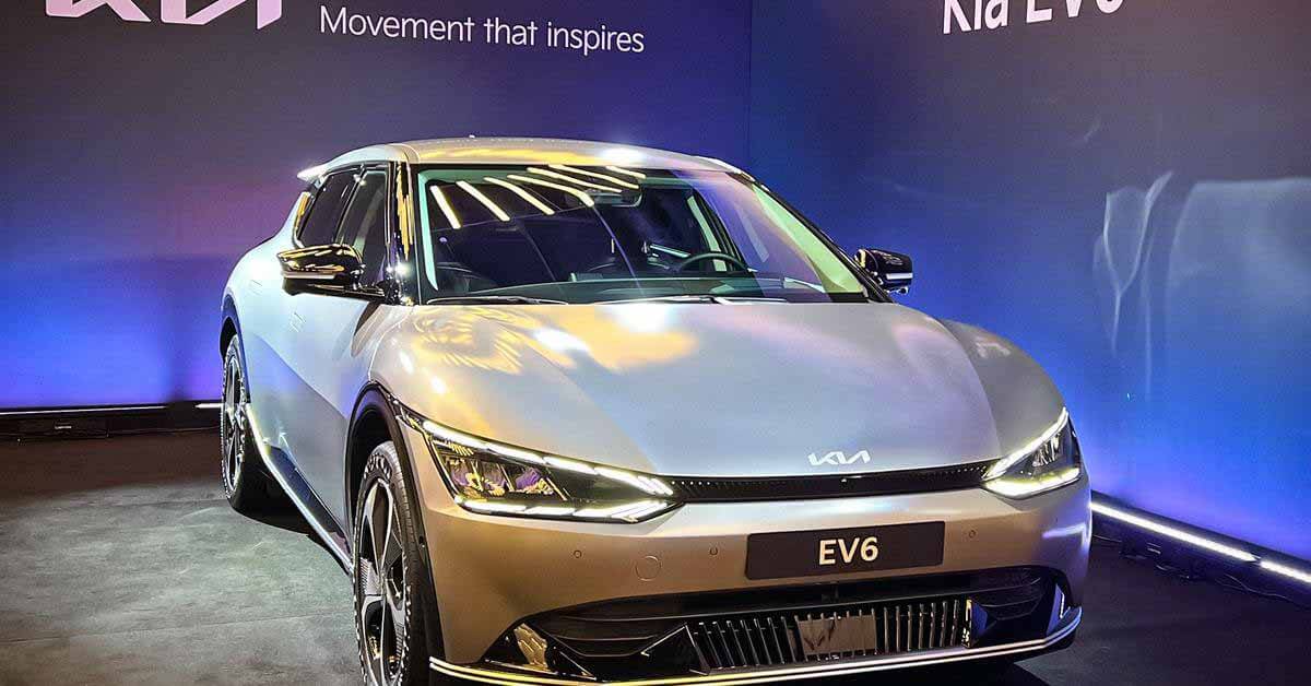Объявлены сроки появления электромобиля Kia EV6 в России