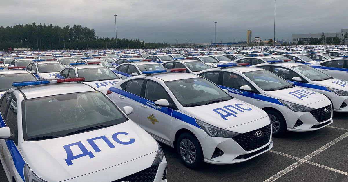 В автопарк ГИБДД России пополнилась огромная партия Hyundai Solaris