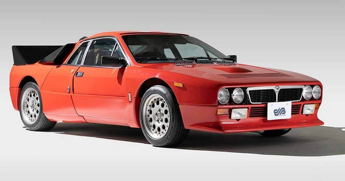 Первый серийный спорткар Lancia 037 Stradale будет продан с аукциона