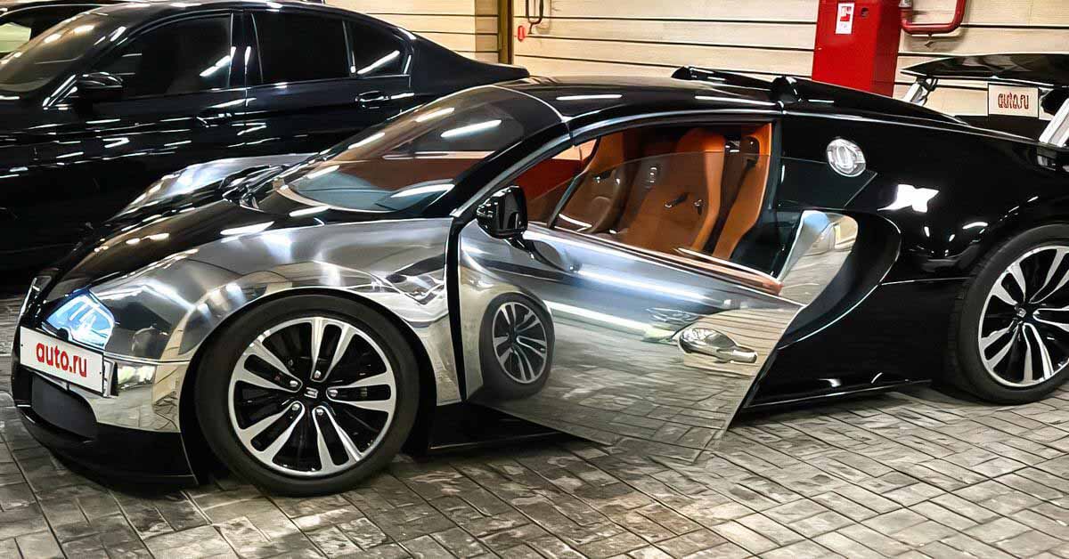 11-летний Bugatti Veyron с минимальным пробегом продан в Москве за 110 миллионов рублей