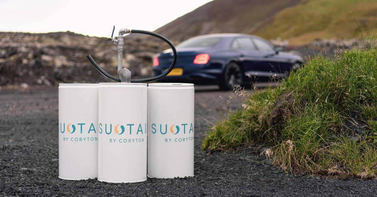 Bentley Flying Spur на биотопливе пересекает Исландию