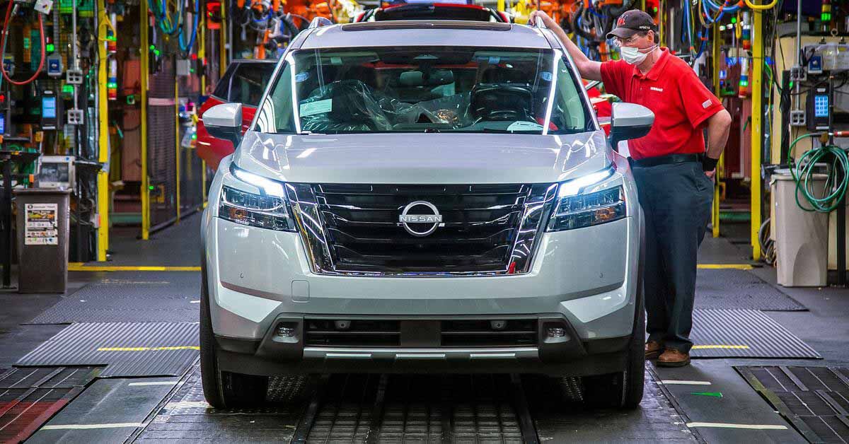 Американский завод Nissan приступил к сборке нового Pathfinder для российского рынка