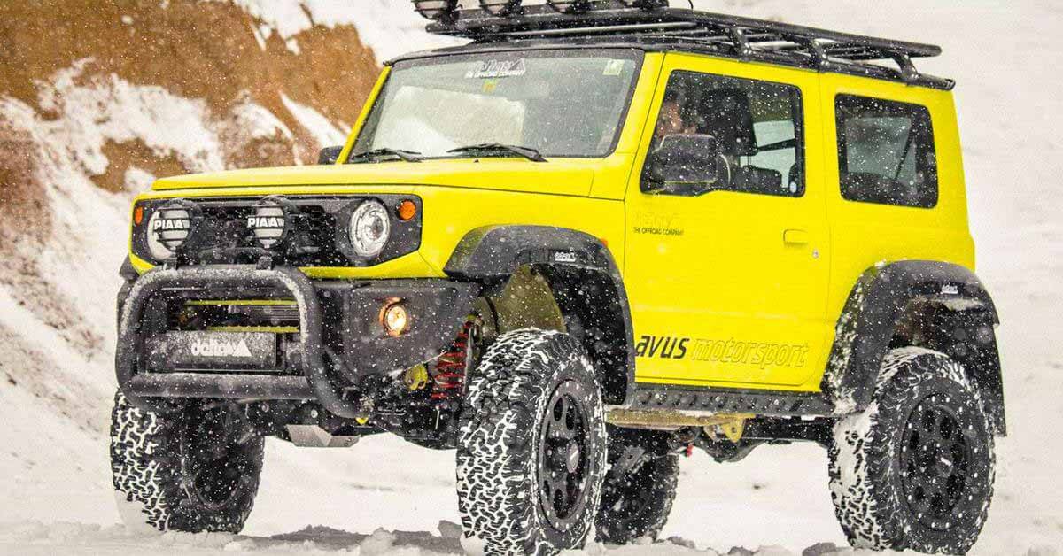 Посмотрите на экстремальный Suzuki Jimny с клиренсом 400 мм