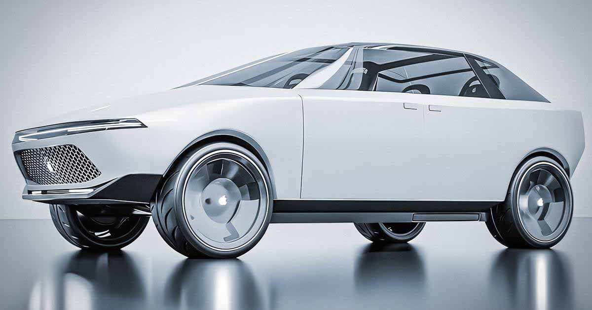 Дизайнеры раскрыли возможный внешний вид автомобиля Apple