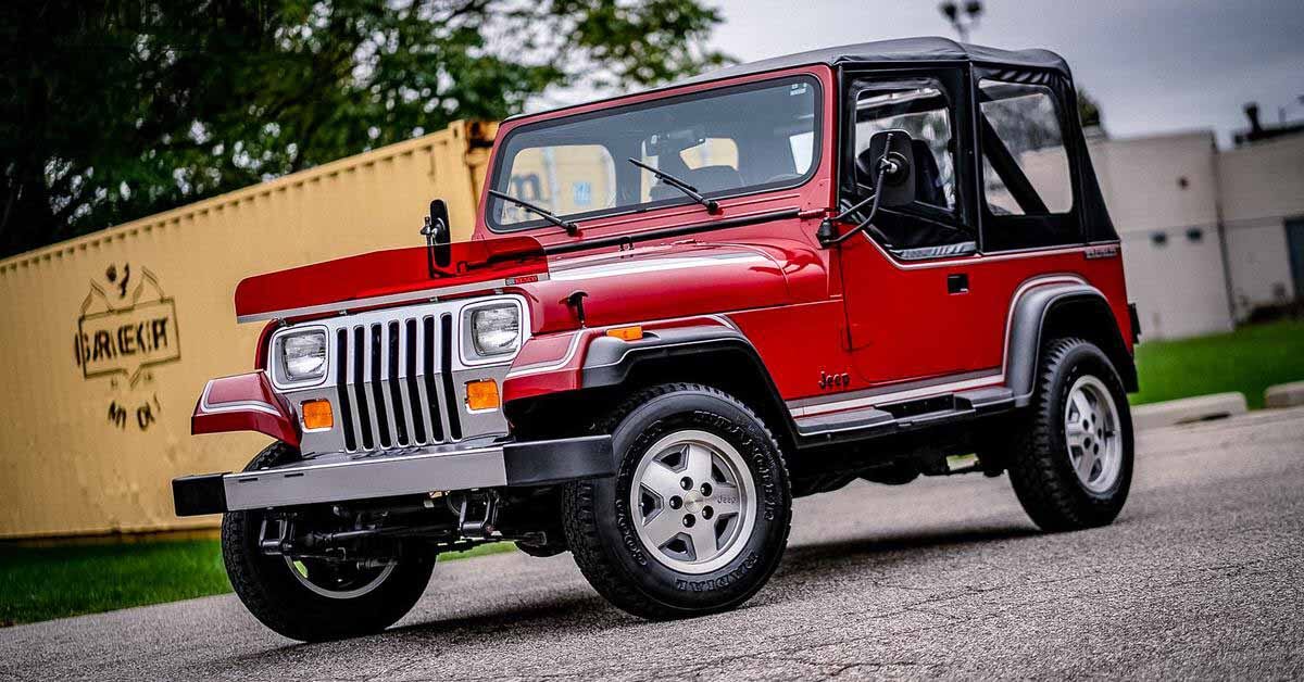 34-летний Jeep Wrangler продается в полтора раза больше, чем новый