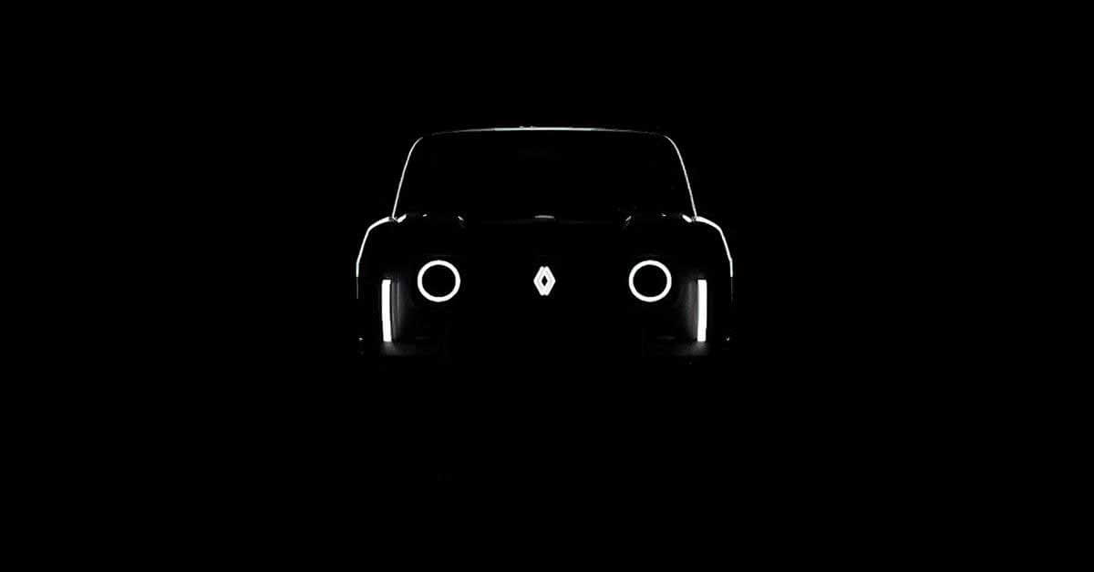 Новый электромобиль Renault в ретро-стиле показали на видео