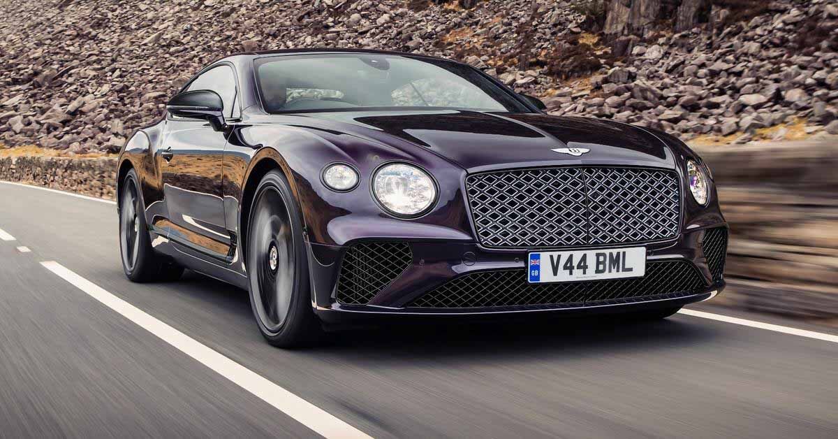 Bentley затемняет роскошный Continental GT Mulliner