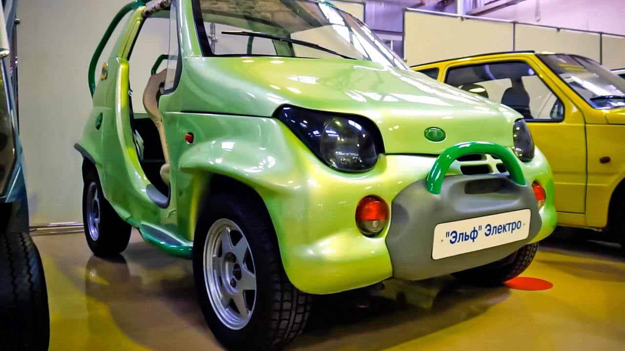 Взгляните на крохотный электромобиль АвтоВАЗа, созданный для молодежи.
