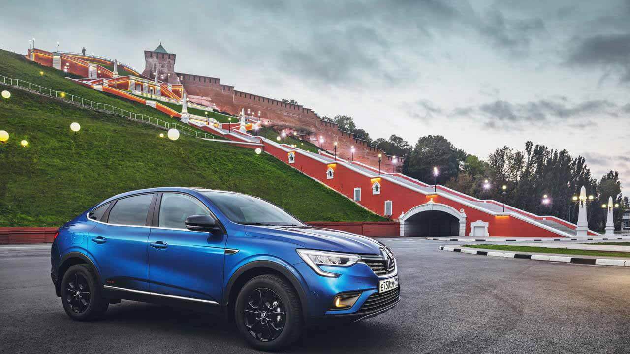 Renault Arkana и неочевидный арт-маршрут по окраинам Нижнего Новгорода