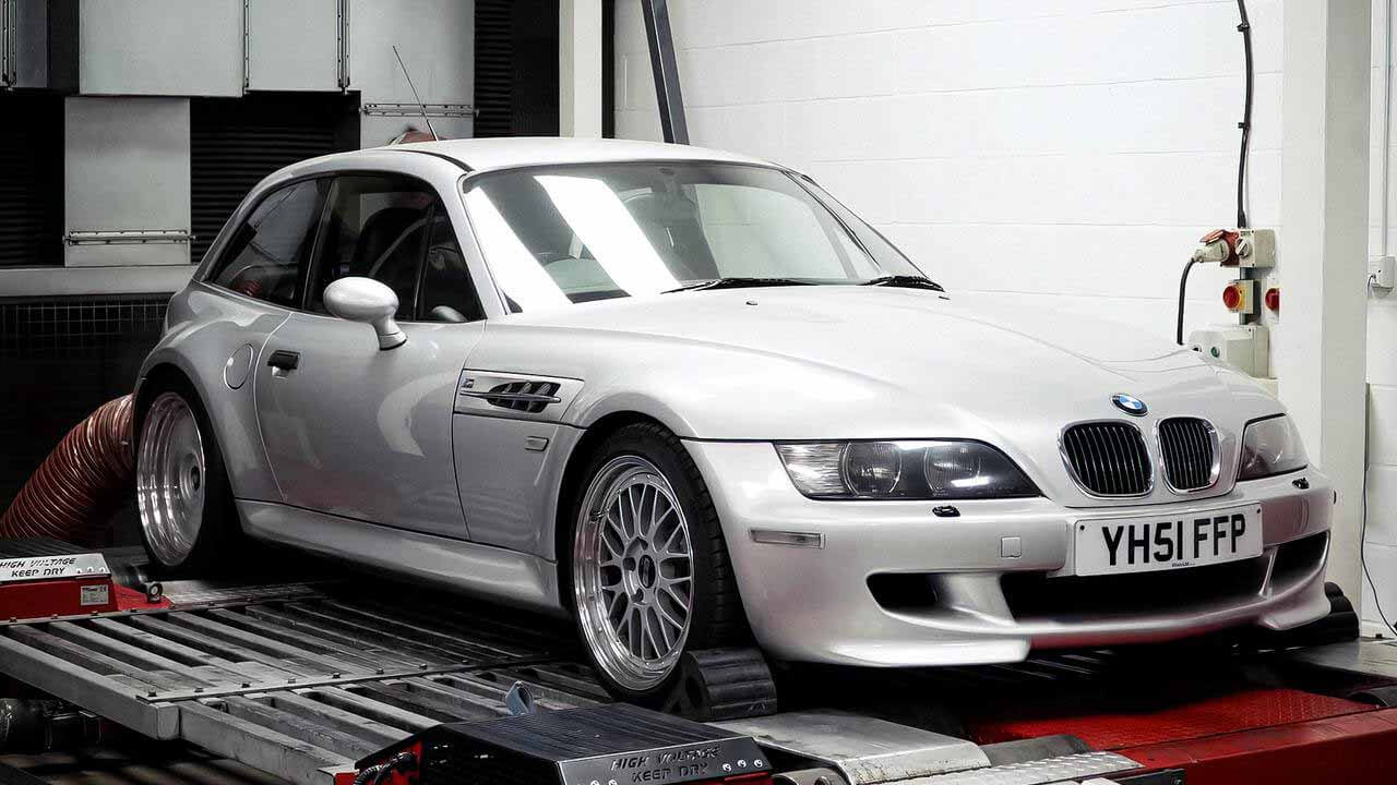 Видео: мощность 20-летнего BMW Z3 M Coupe протестировали на стенде