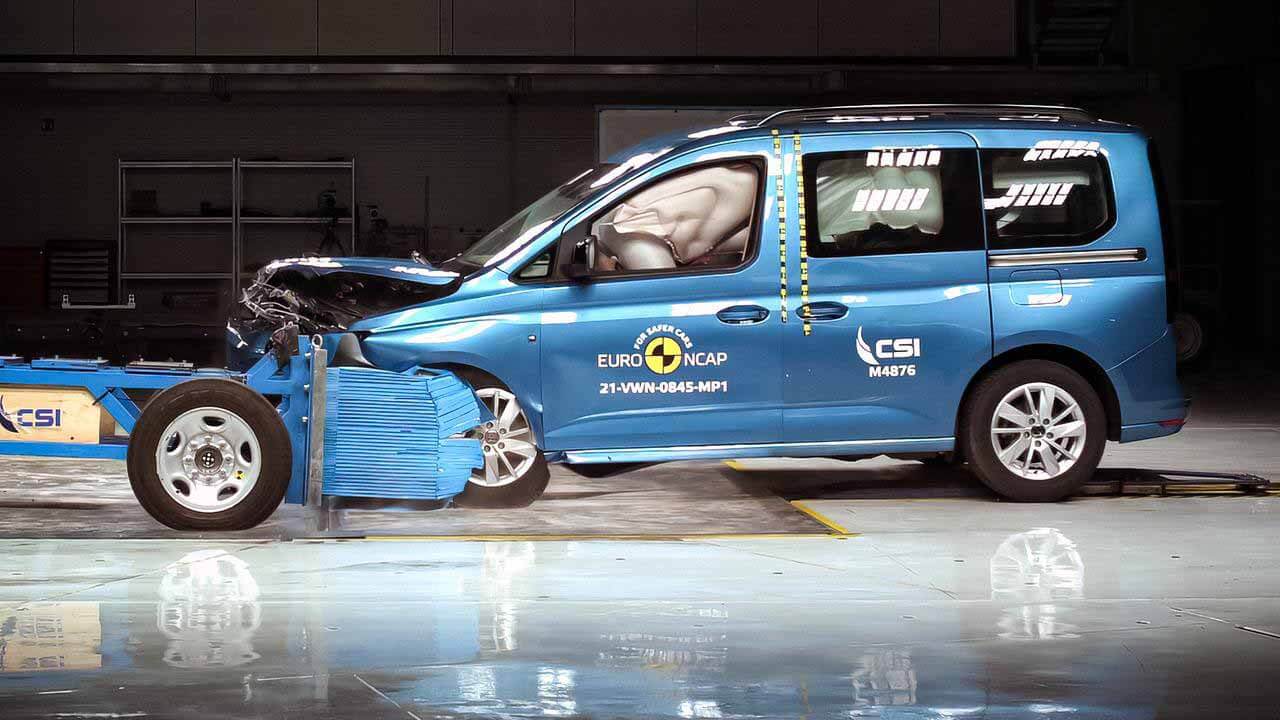Новый Volkswagen Caddy справился с краш-тестом пятерки лучших