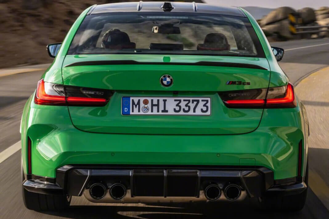 BMW M3 CS 2023 показан на официальных фотографиях