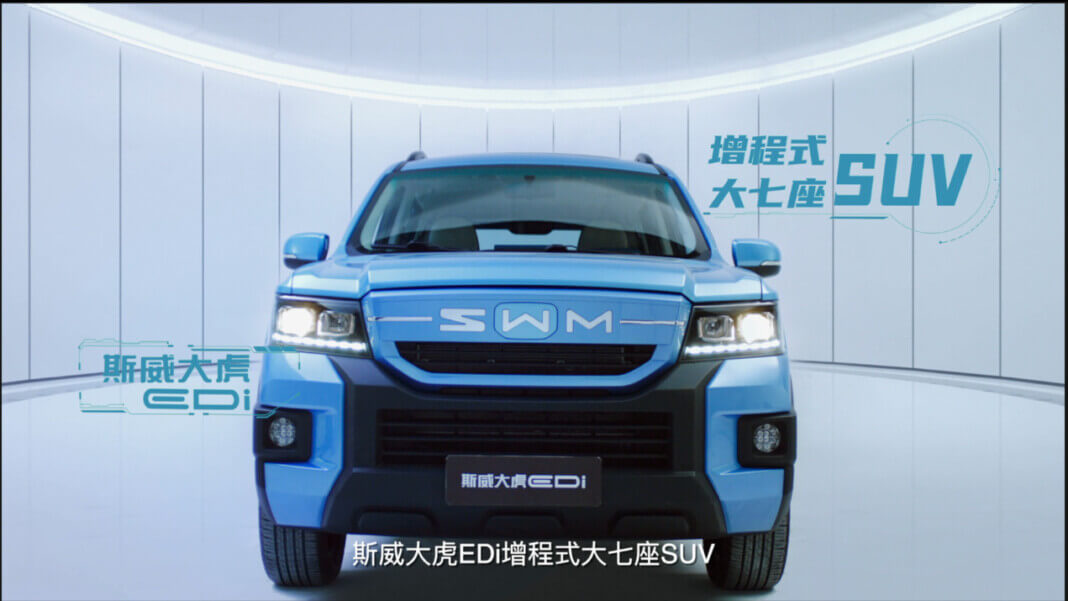 SWM Tiger ED-i 2023 официально представлен в Китае