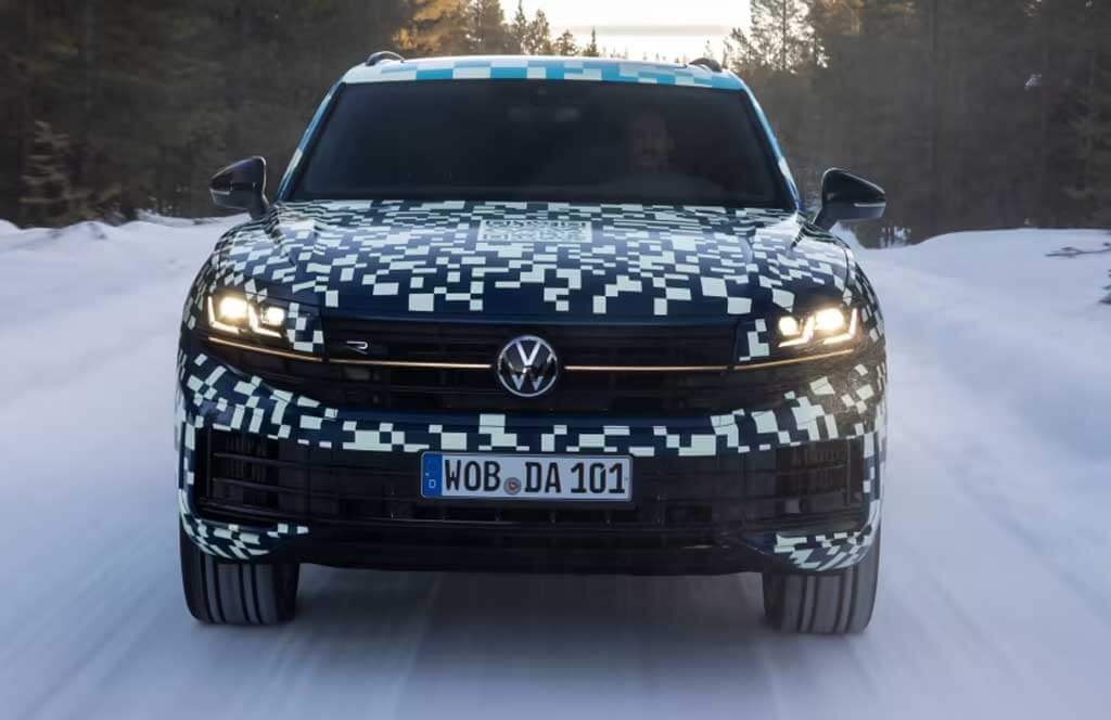 Volkswagen Touareg R 2024: раскрыты детали оснащения