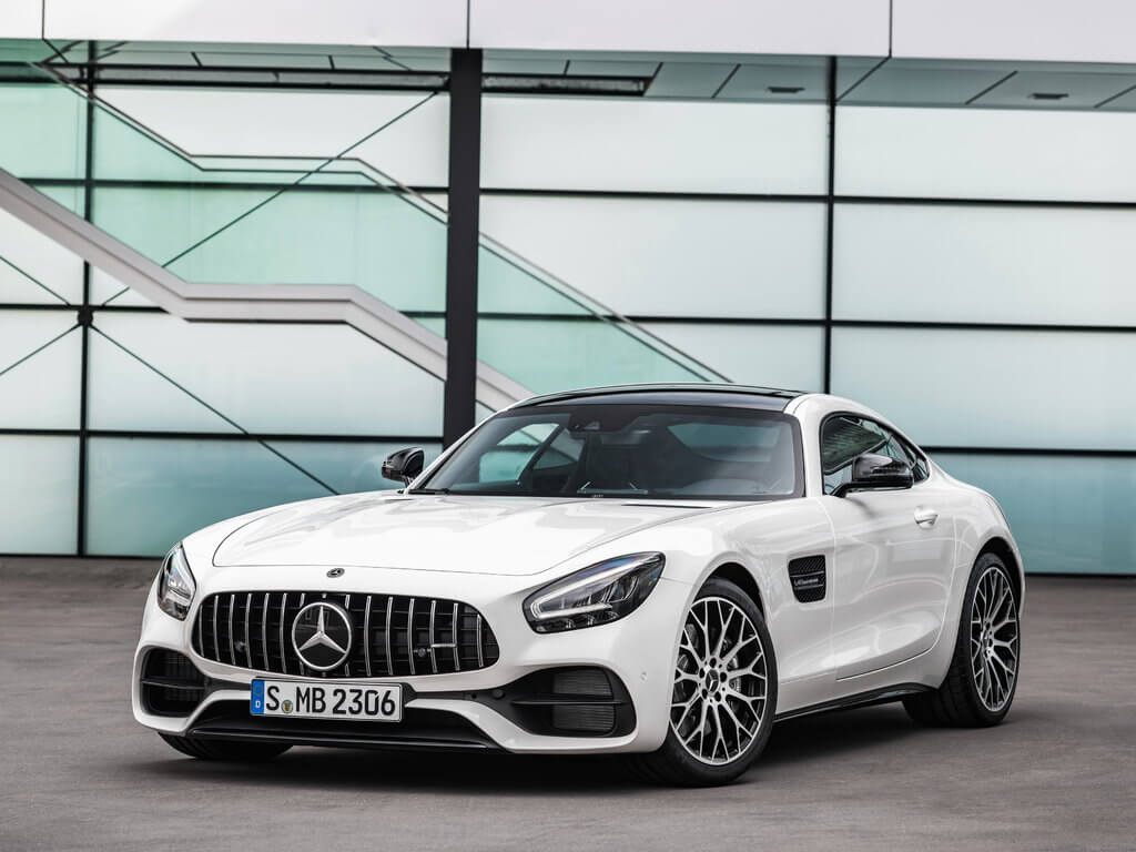 Mercedes-AMG GT Coupe 2024 замечен на дорожных испытаниях