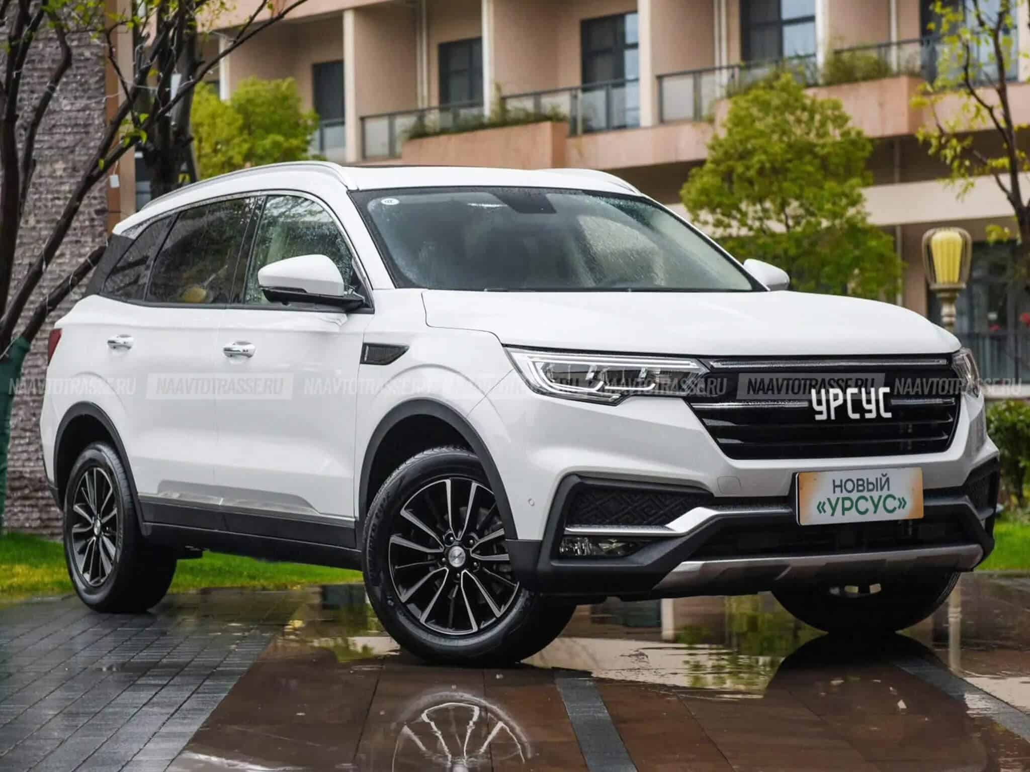 В Сети представлен новейший кроссовер УАЗ-451 Ursus 2023-2024 на базе Zotye T500