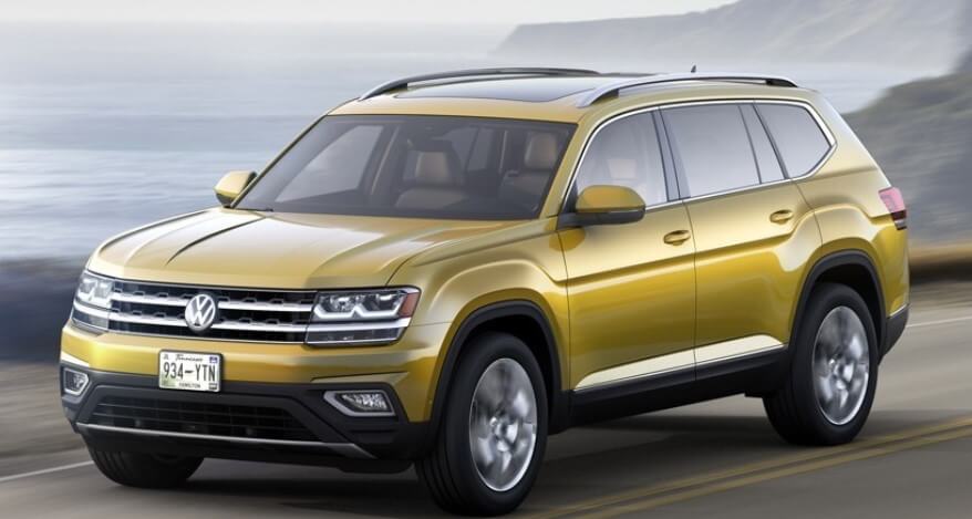 Volkswagen Atlas 2023 года отозван в США из-за проблем с сиденьями