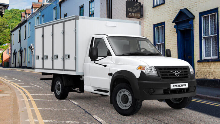 Представлен новый хлебный фургон на базе УАЗ «Профи»: комплектации и цены