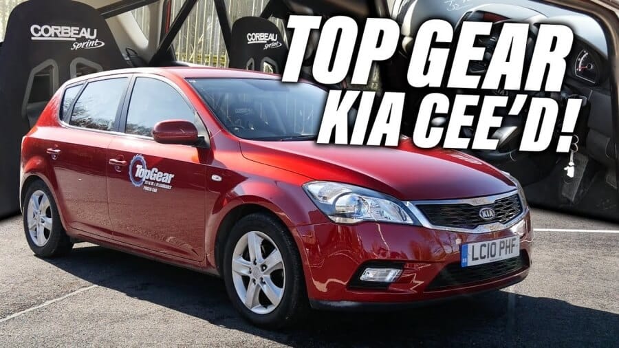 Тот самый Kia Ceed, на котором ездили звезды шоу Top Gear, выставили на продажу