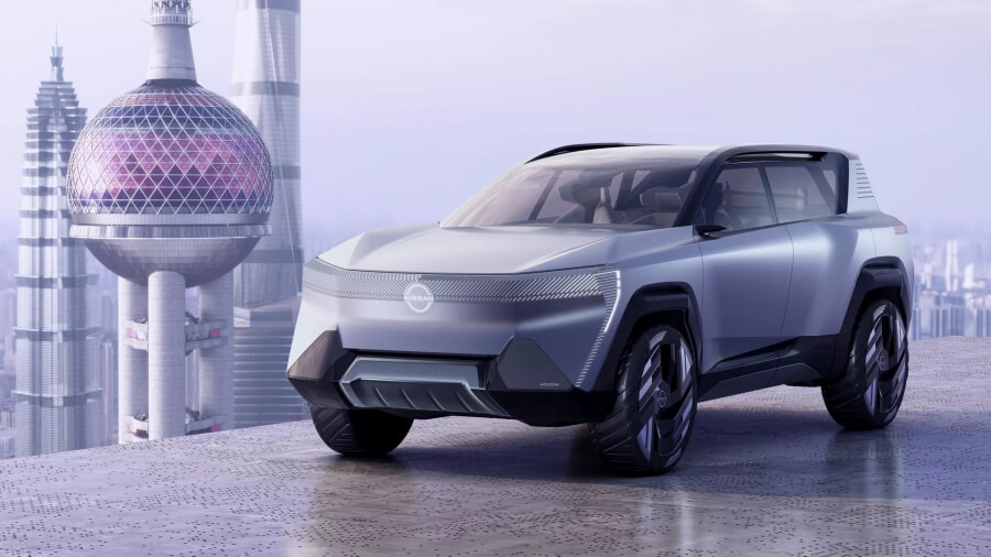 Nissan Arizon EV Concept — футуристический внедорожник, разработанный для Китая