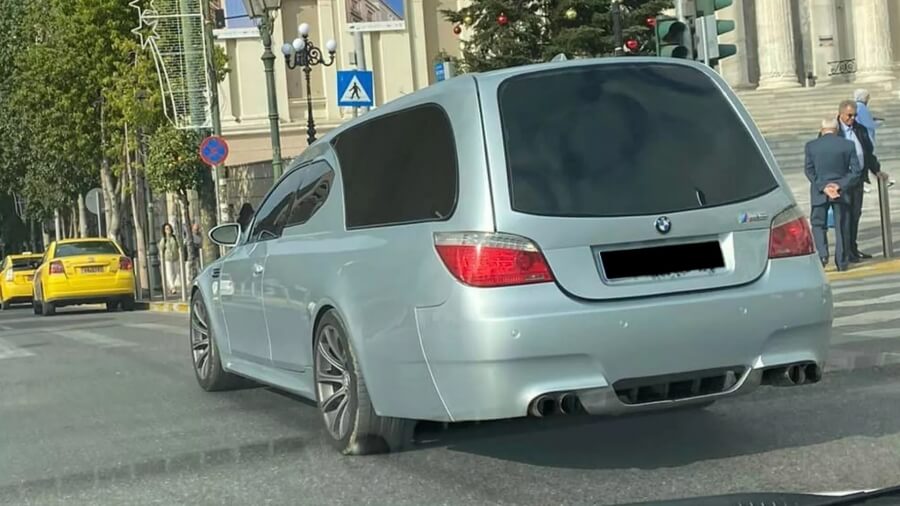 Теперь вы все это видели: BMW M5 стал очень (очень!) быстрым катафалком