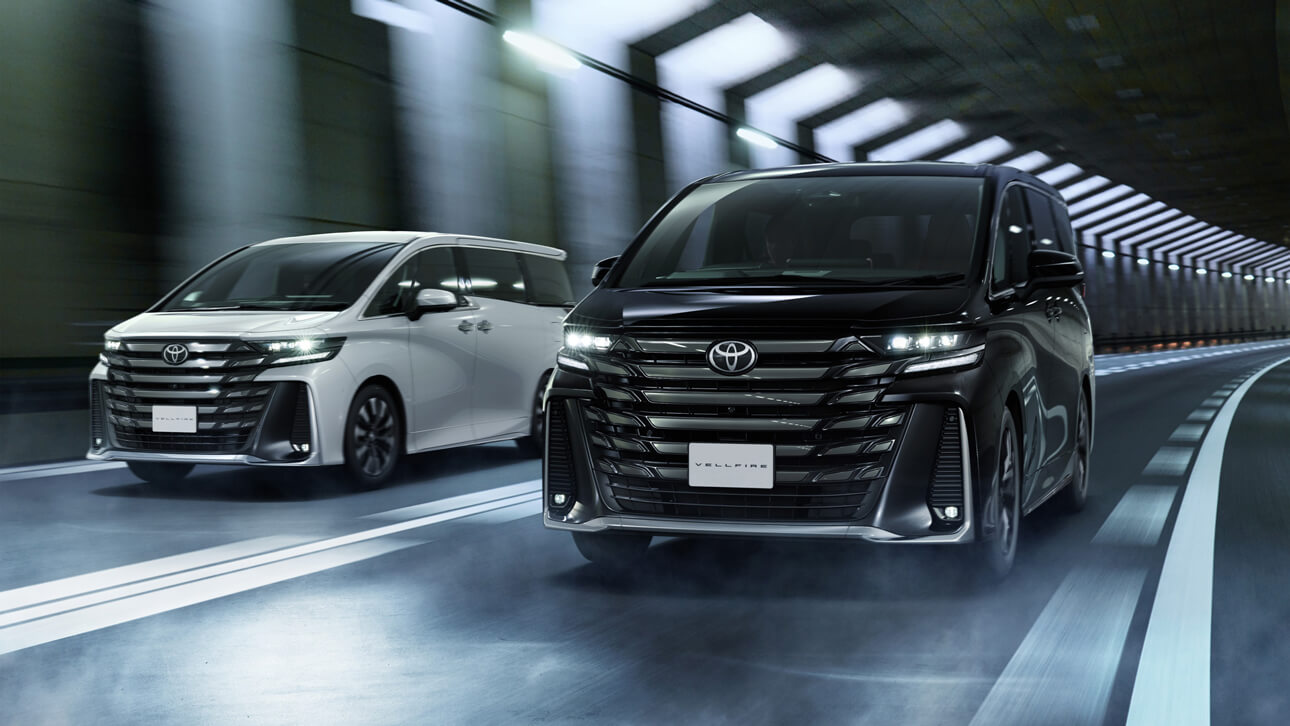 Toyota официально представила минивэны Alphard и Vellfire нового поколения
