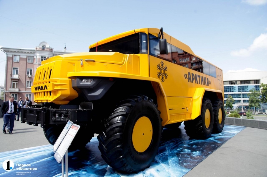 Урал показал крутой «арктический автобус», который станет серийным в 2024 году