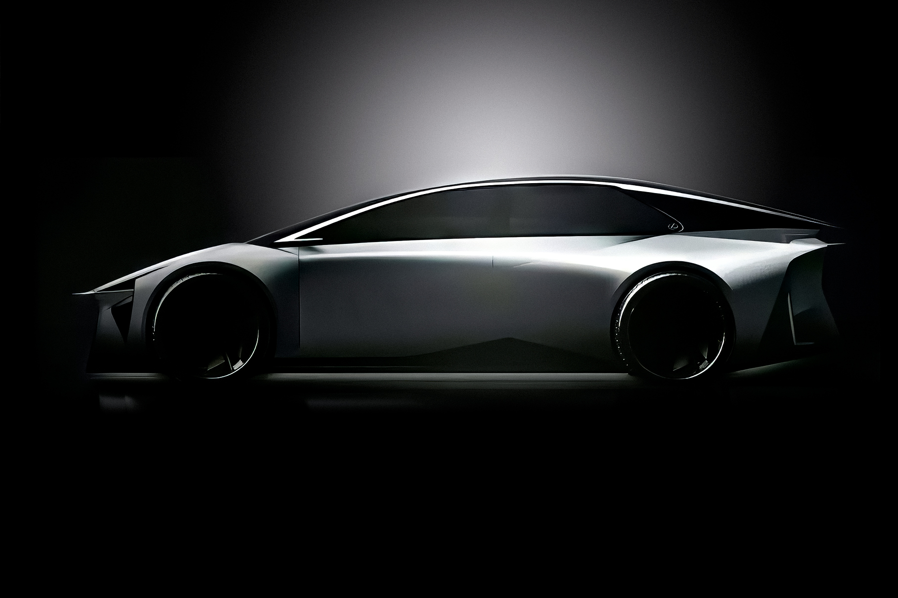 In October, Lexus will show the harbinger of a new production electric car