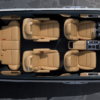 Stylish GAC minivan with convertible interior presented