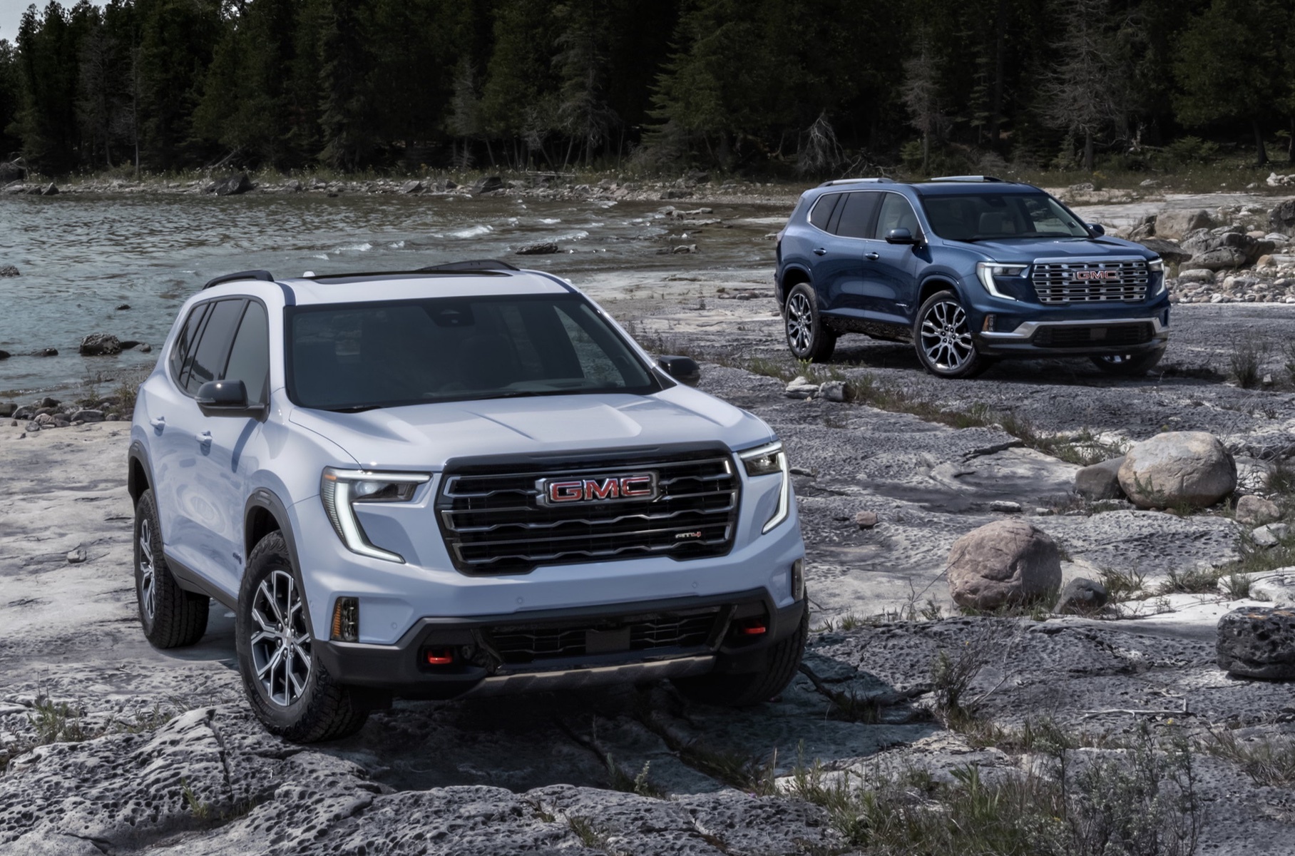 The GMC brand introduced the new Acadia crossover
