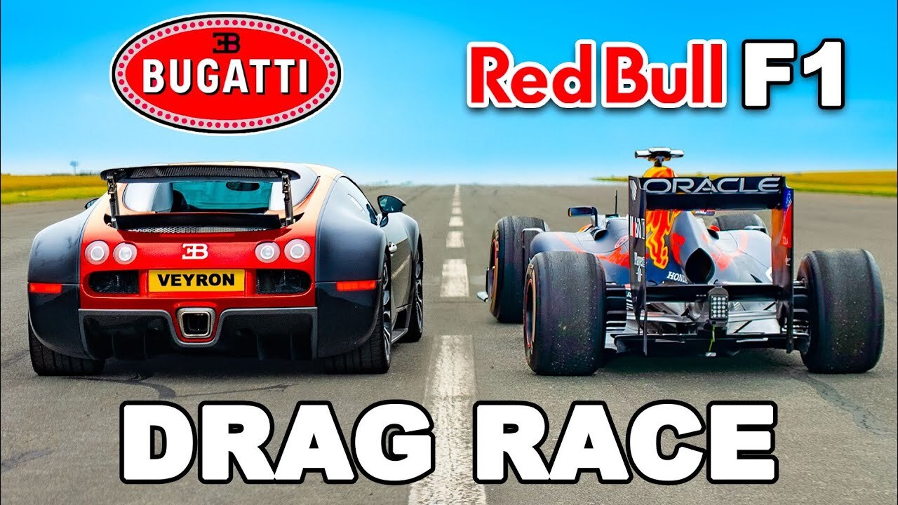 Блогеры устроили битву между Red Bull RB7, Bugatti Veyron и Porsche 918 Spyder