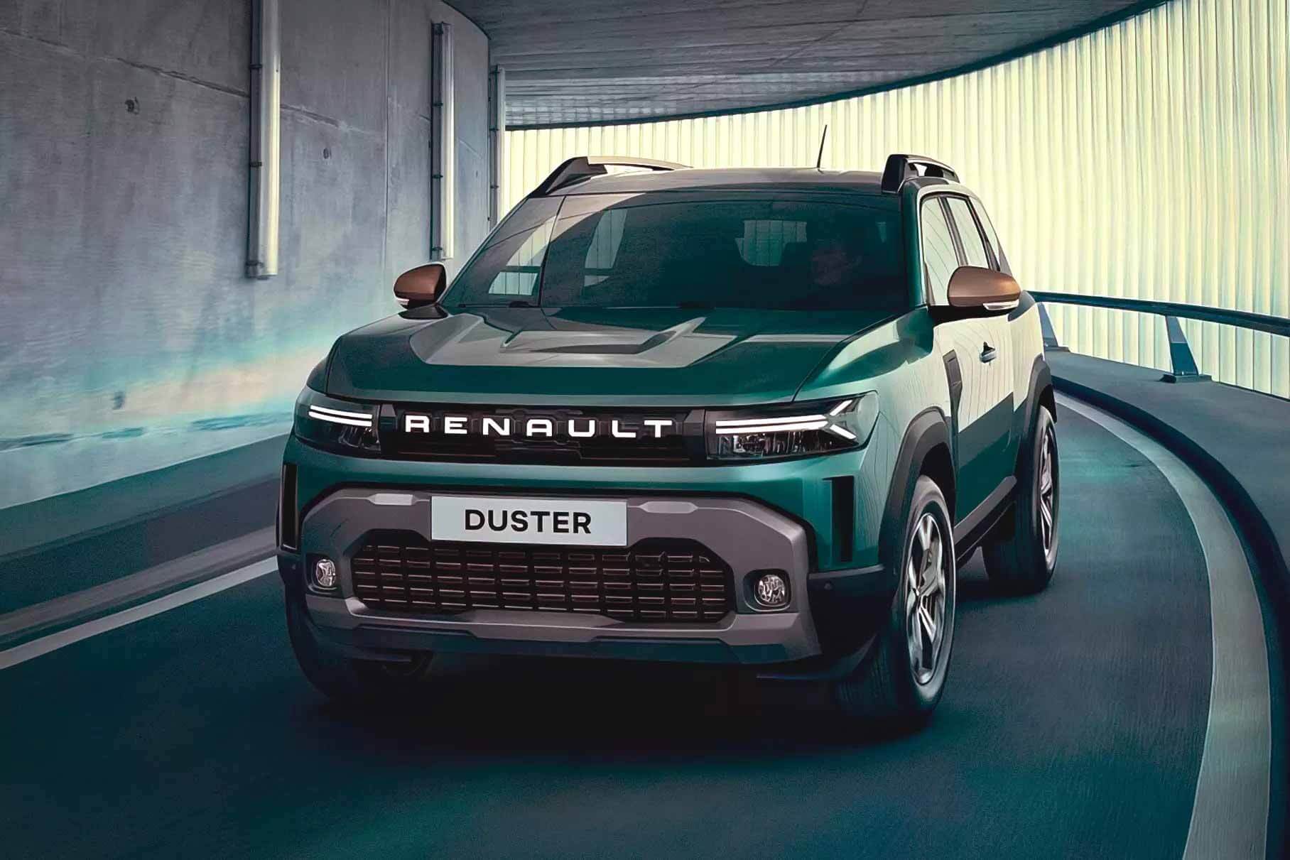 Renault Duster 2024 shown in official photos