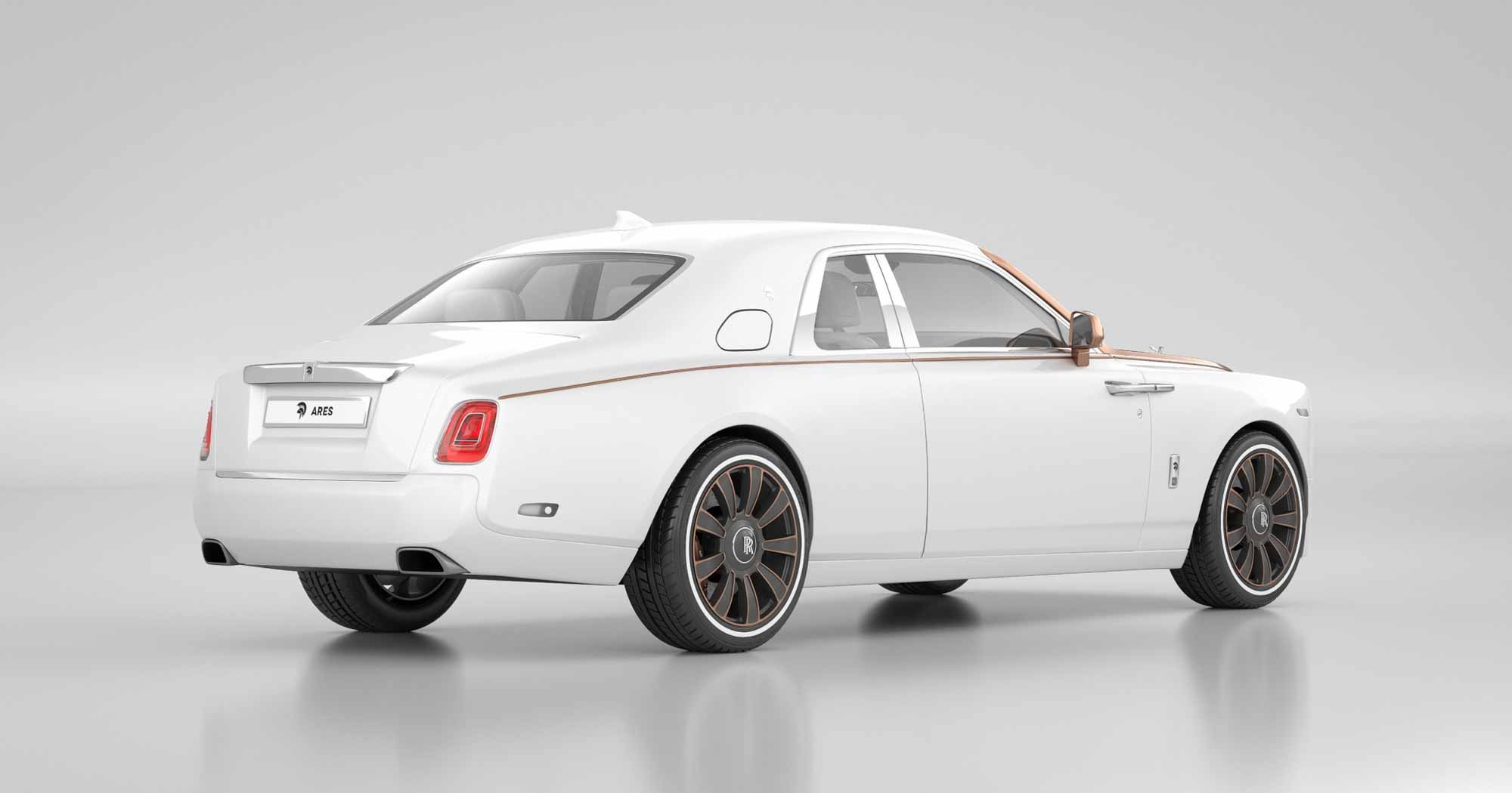ARES Modena сделал купе из седана Rolls-Royce Phantom последнего поколения