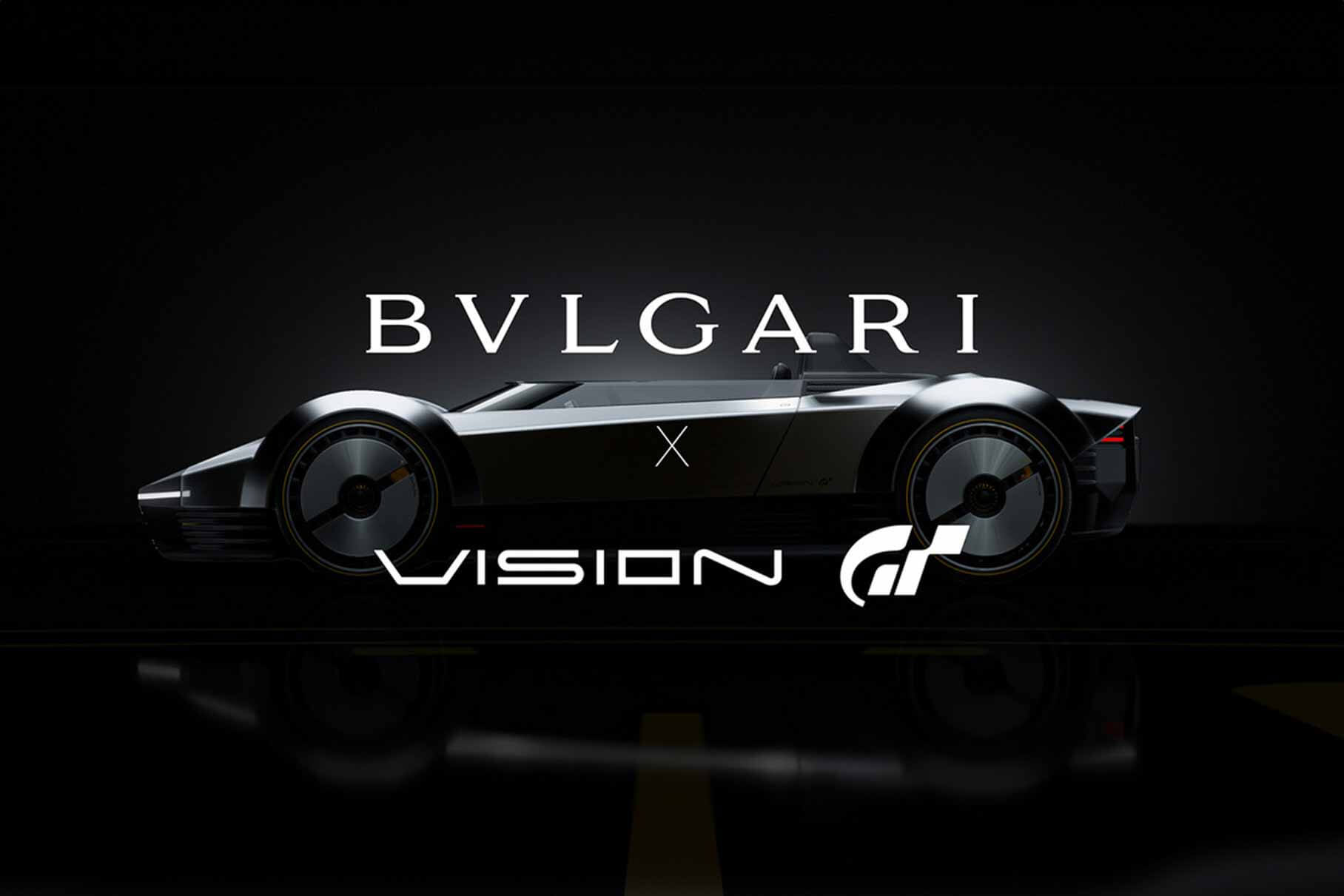 Bulgari showed a virtual supercar for the game Gran Turismo