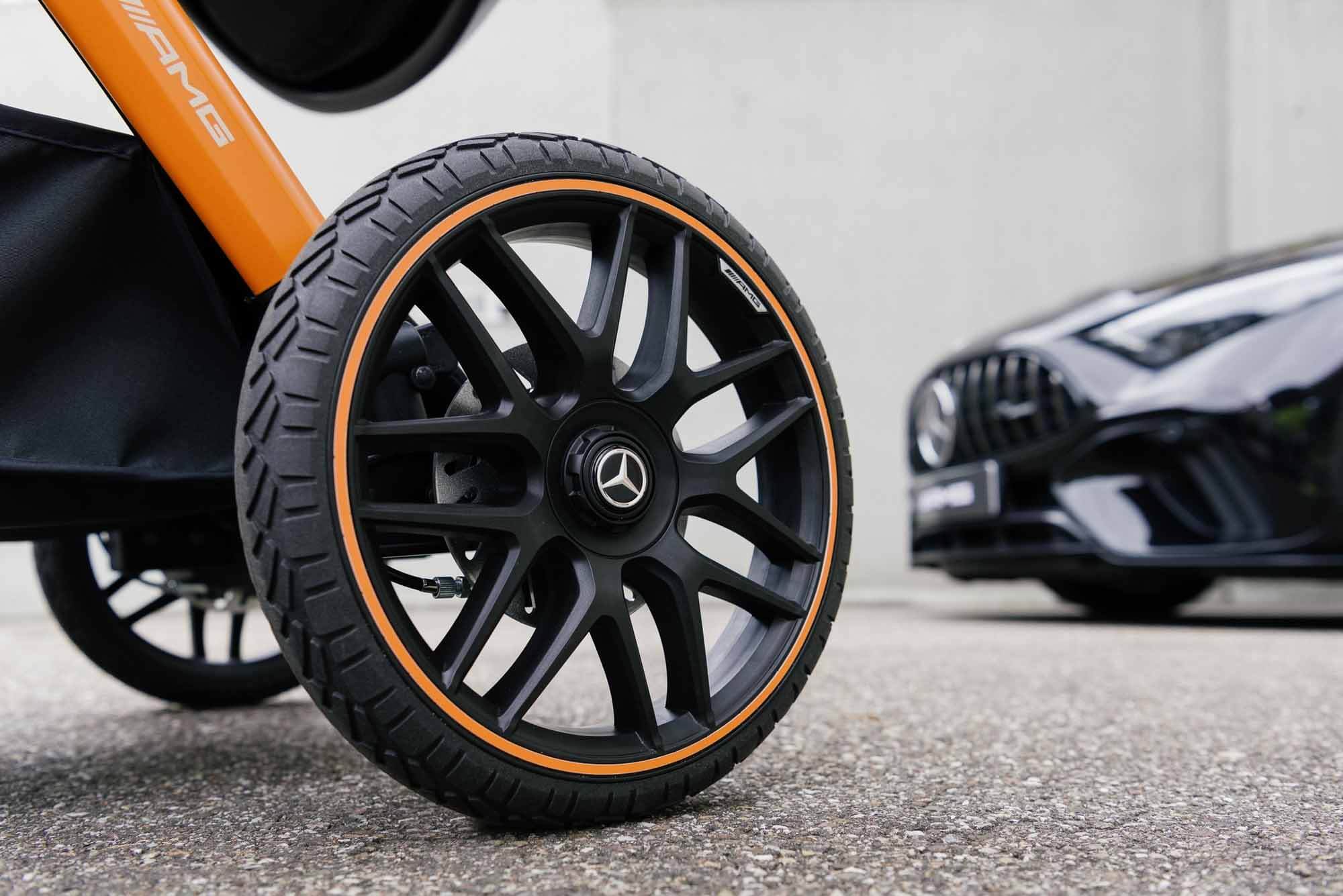 Mercedes-Benz has released a line of “off-road” and “sports” strollers